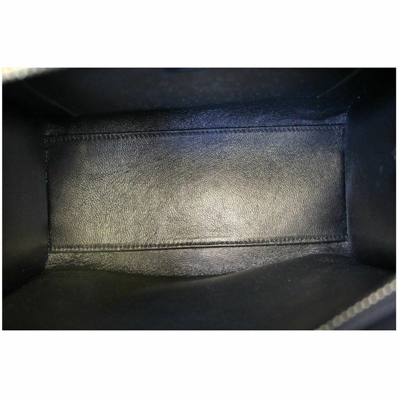 CELINE Nano Luggage Calfskin Leather Crossbody Bag - Picture 8 of 8